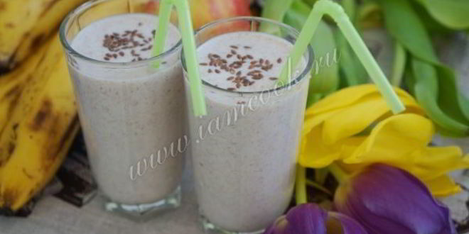 Рецепт льняной коктейль убийца голода