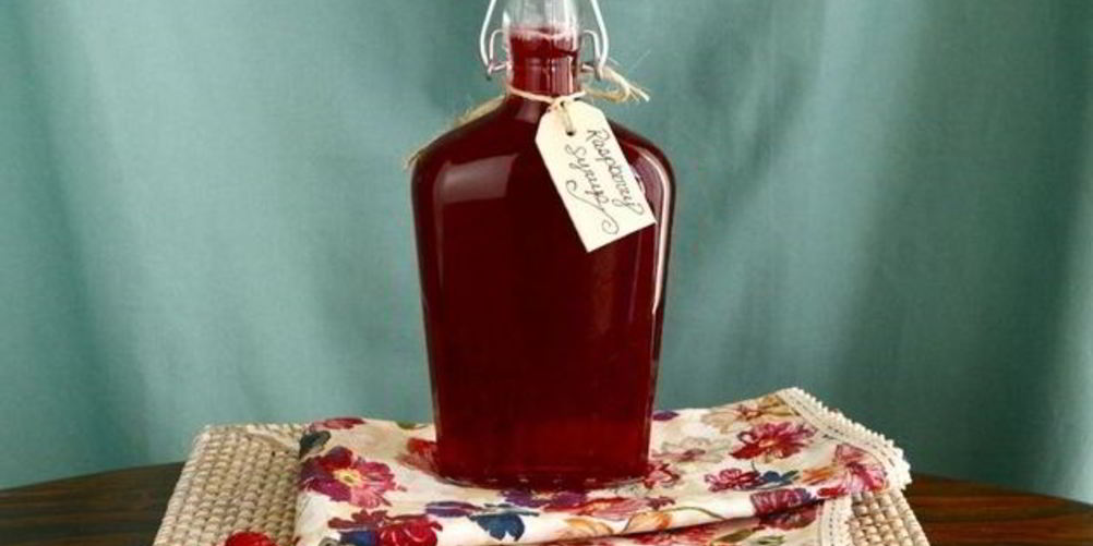 Как приготовить малиновый сироп