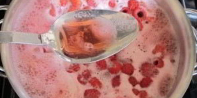 Рецепт малиновый сироп