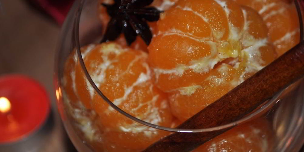 Как приготовить мандарины в пряном сиропе