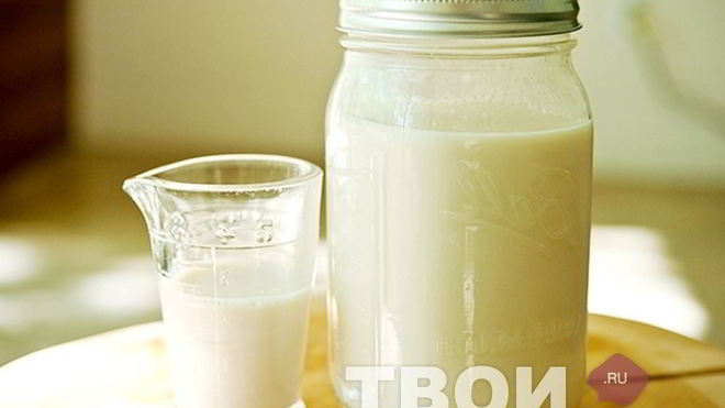 Рецепт Миндальное молоко