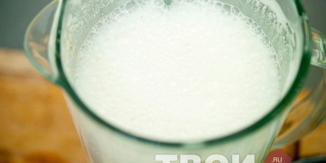 Рецепт миндальное молоко