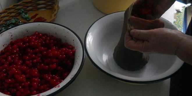 Рецепт напиток и сок из калины