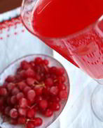 Напиток из калины с мятой и медом