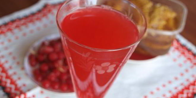 Рецепт напиток из калины с мятой и медом