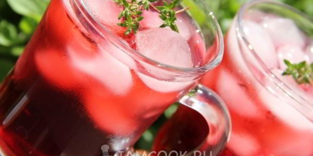 Как приготовить напиток из каркаде с тимьяном