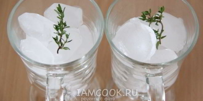 Рецепт напиток из каркаде с тимьяном