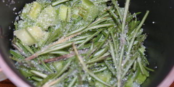 Рецепт напиток из ревеня с розмарином