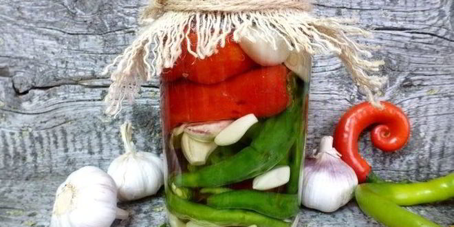 Рецепт острый перец в кисло-сладком сиропе