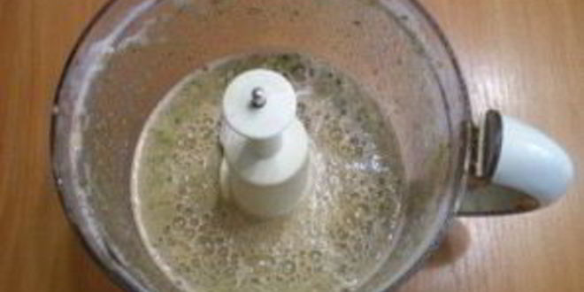 Рецепт овощной зеленый коктейль