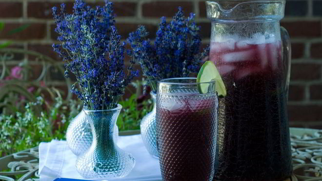 Рецепт Пунш из лаванды
