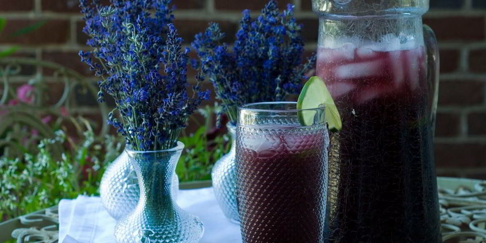 Как приготовить пунш из лаванды