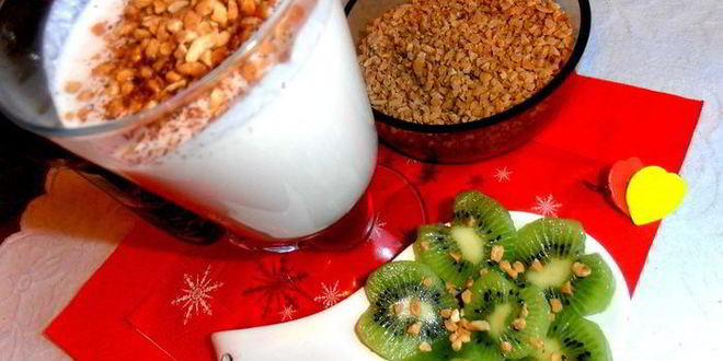 Рецепт творожный коктейль на завтрак