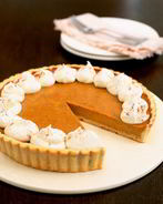 Тыквенный чизкейк с кленовым сиропом