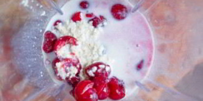 Рецепт вишневый коктейль