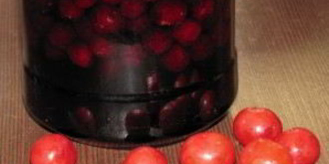 Рецепт вишня в сиропе с косточкой