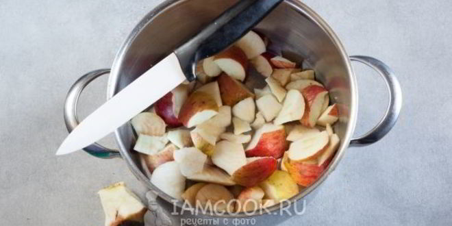 Рецепт яблочного напитка со стевиея