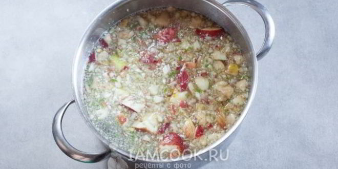 Рецепт яблочного напитка со стевиея
