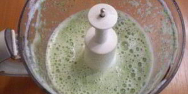 Рецепт зеленый коктейль для сыроедов