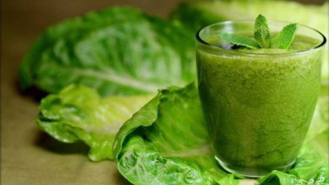 Рецепт Зеленый коктейль с манго