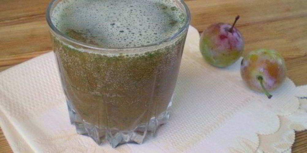 Рецепт зеленый коктейль с манго