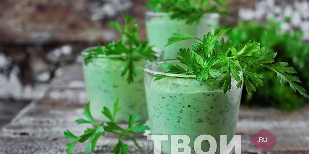Как приготовить зеленый напиток