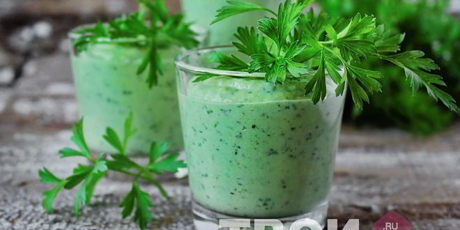 Рецепт зеленый напиток