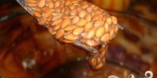 Рецепт зеленый витаминный напиток с семенами льна