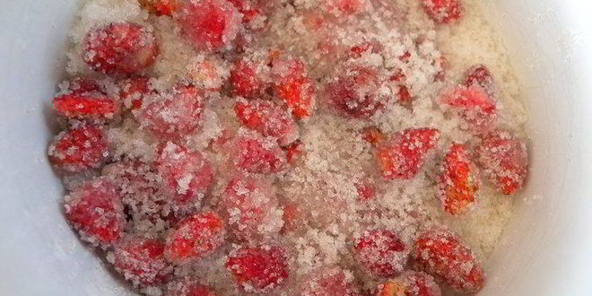 Рецепт земляничный сироп