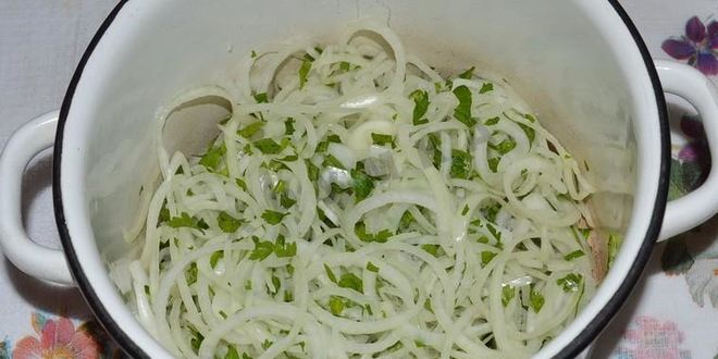 Рецепт деревенский свадебный салат из свинины