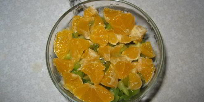 Рецепт фруктовый салат-коктейль