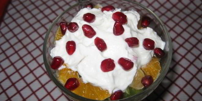 Рецепт фруктовый салат-коктейль