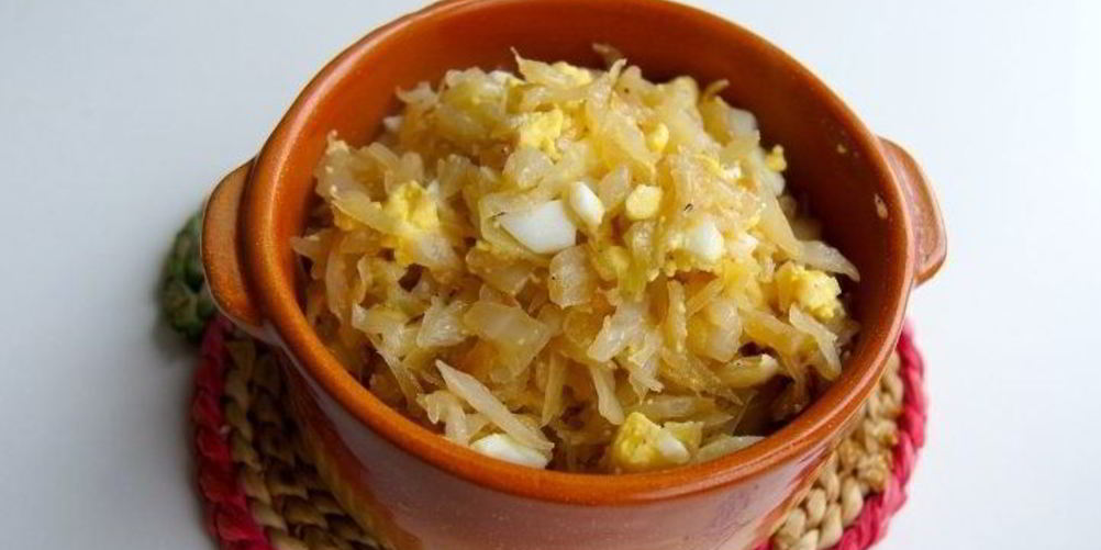 Рецепт салат из щавеля с яйцом