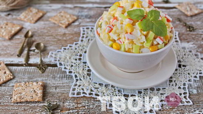 Рецепт Крабовый салат