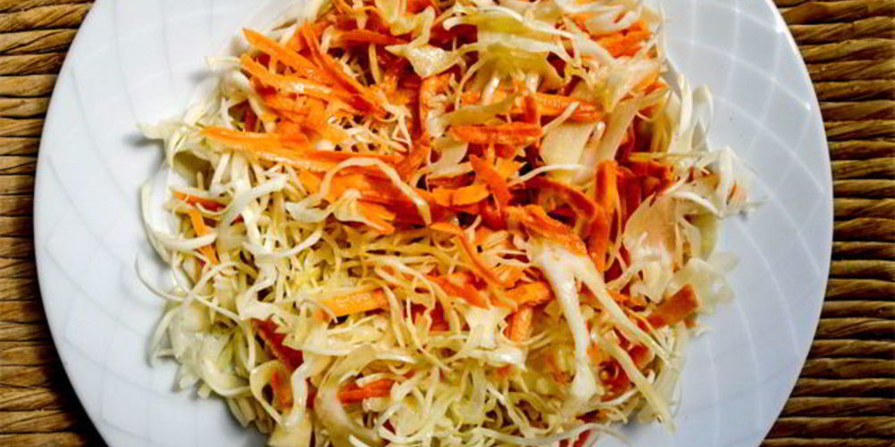 Рецепт салат из краснокочанной капусты