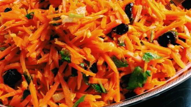 Рецепт Морковный салат с имбирем