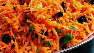 Рецепт Морковный салат с имбирем