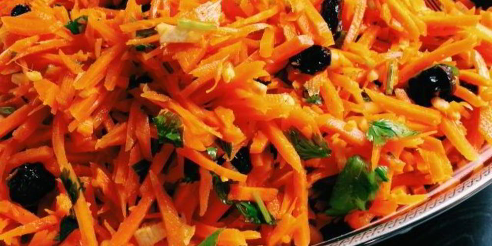 Как приготовить морковный салат с имбирем