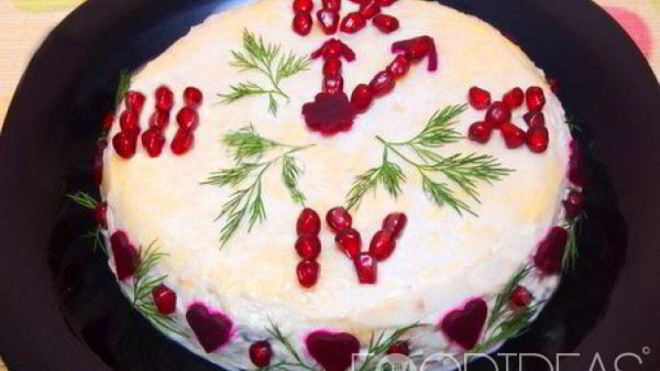 Рецепт Новогодний салат