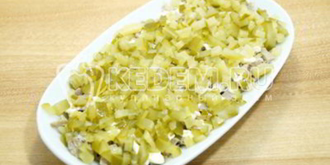 Рецепт салат бусы на снегу