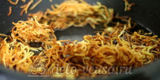 Рецепт салат гнездо глухаря с мясом