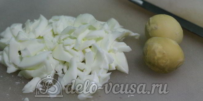 Рецепт салат гнездо глухаря с мясом