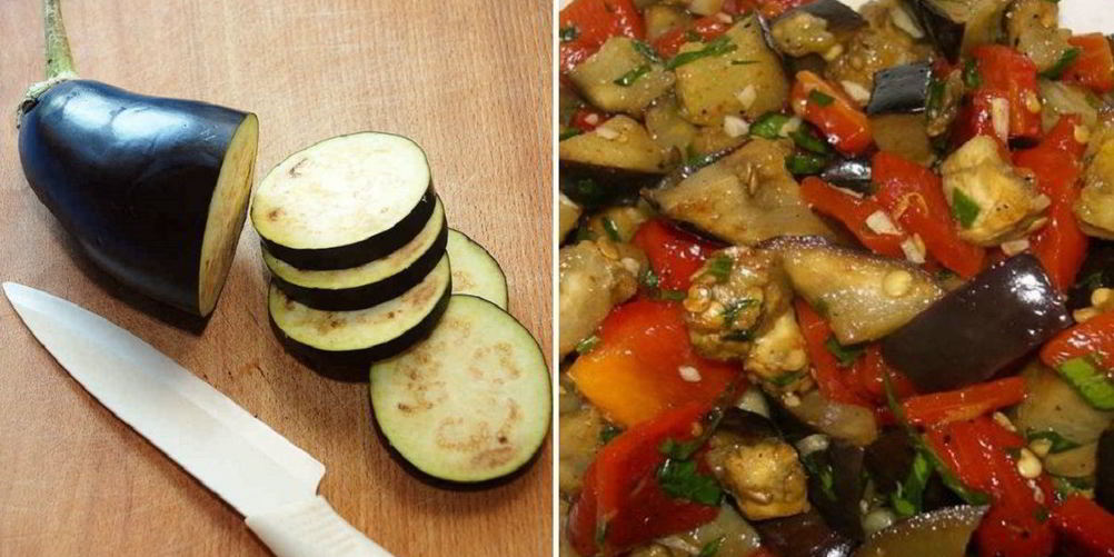 Как приготовить салат из баклажанов на зиму