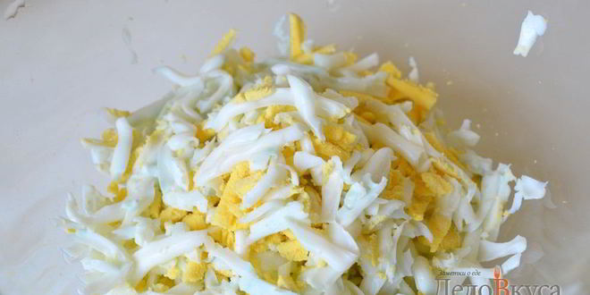 Рецепт салат из черемши с огурцами