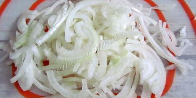 Рецепт салат из куриных сердечек