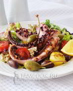 Салат из осьминога