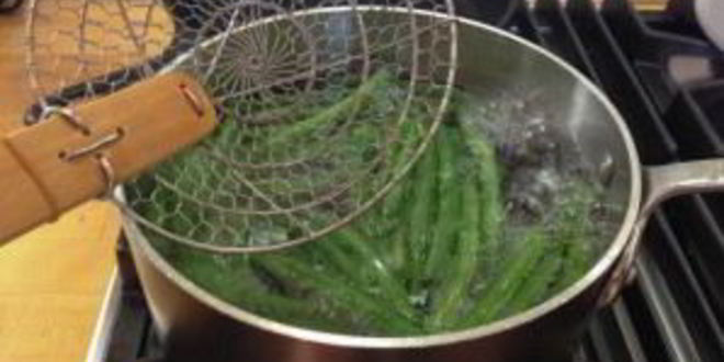 Рецепт салат из спаржевой фасоли