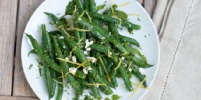 Рецепт салат из спаржевой фасоли