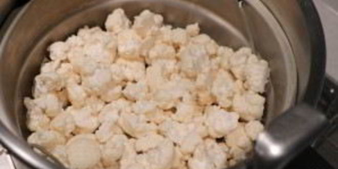 Рецепт салат из цветной капусты с сыром