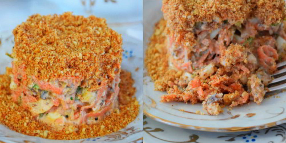 Рецепт салат деликатная сельдь